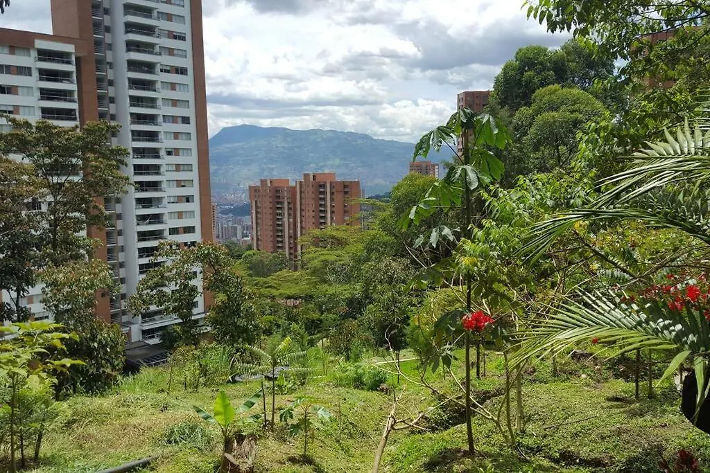 Eco-Loft Con Terraza Cerca Del Tesoro - Poblado - Medellinヴィラ コロンビア